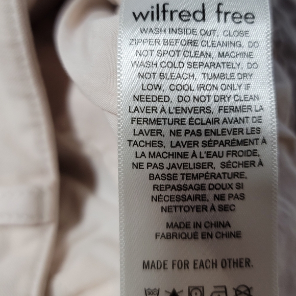 Aritzia Wilfred Free Straight Leg Cargo Pants - Picture 4 of 7
